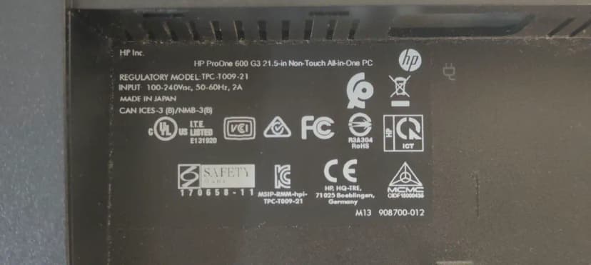 خرید آل این وان HP 600 G3 و HP 800 G3 با کانفیگ سفارشی i3 i5 i7 | کامپیوتر اداری HP | تیتانیوم رایانه