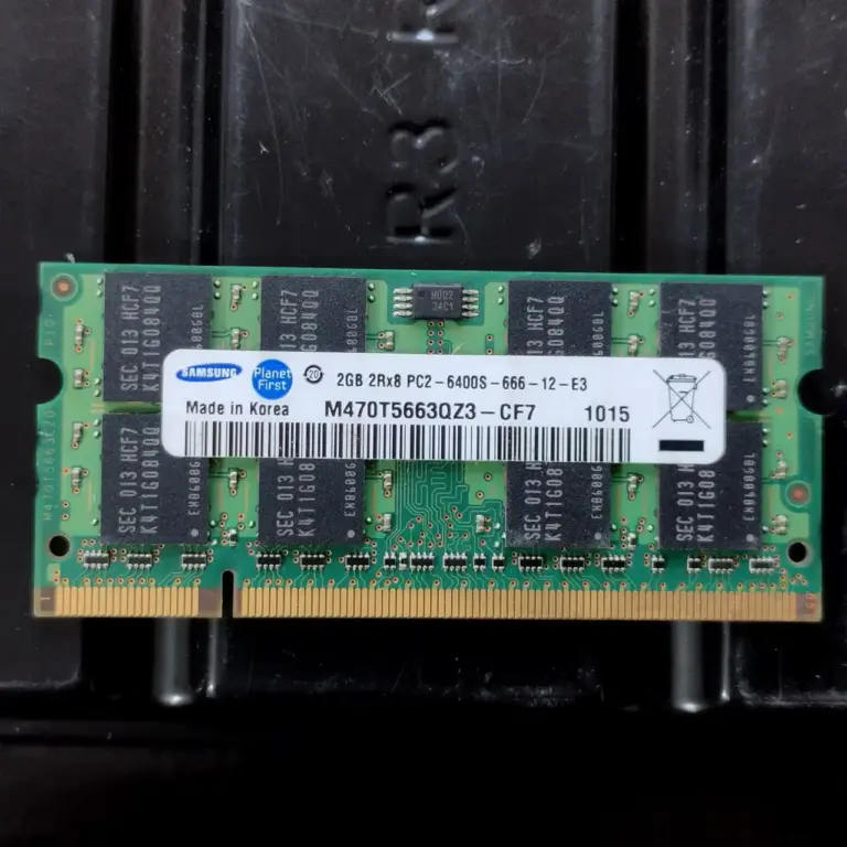 رم لپ تاپ ddr2 تیتانیوم رایانه
