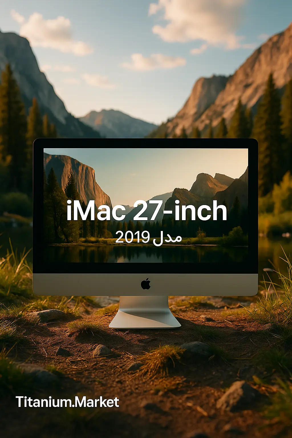 خرید آی مک 1419 مدل 2019 – iMac A1419 27 اینچ 5K اپل با پردازنده نسل 9 و کانفیگ سفارشی | تیتانیوم رایانه