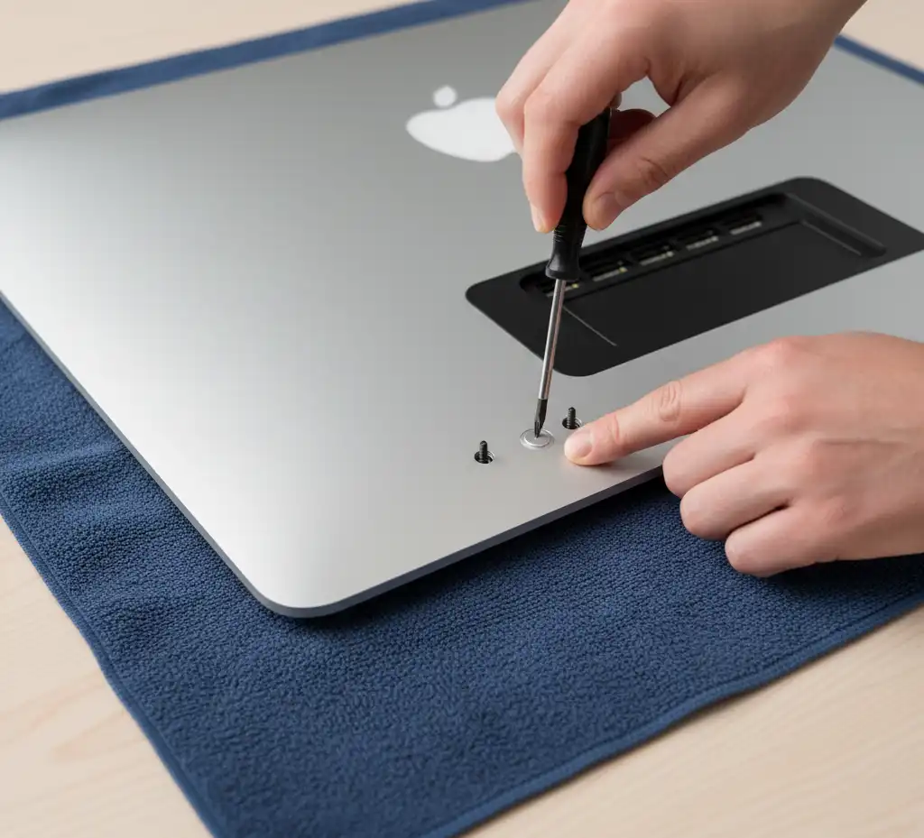 فشردن دکمه و باز کردن درب رم مرحله‌ای است که جادوی آیمک A1419