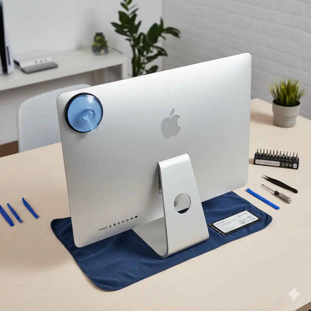 راهنمای ارتقای SSD آیمک A1419 سال 2017 27 اینچ